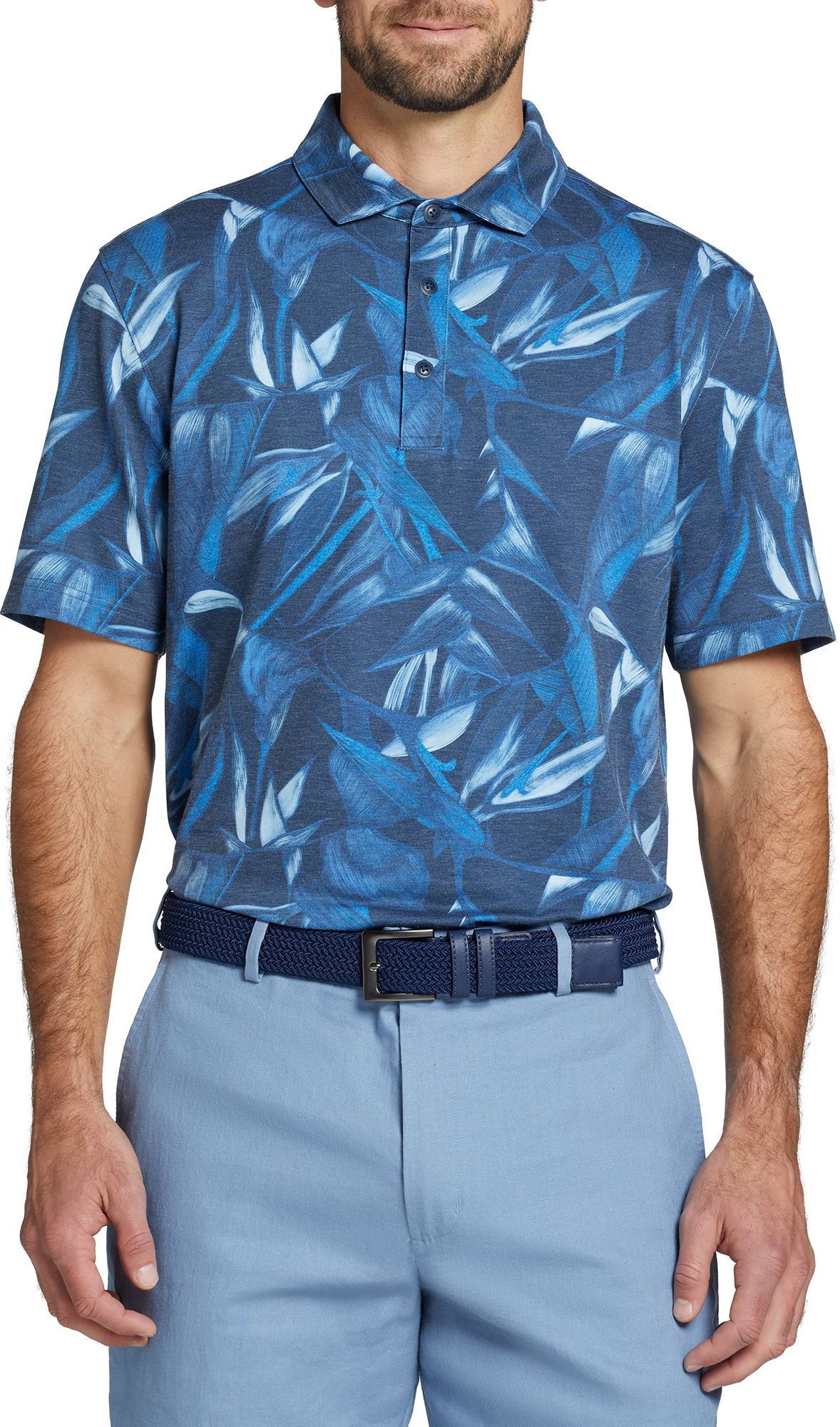 Airbrush Graffiti Print Men's Golf Shirts