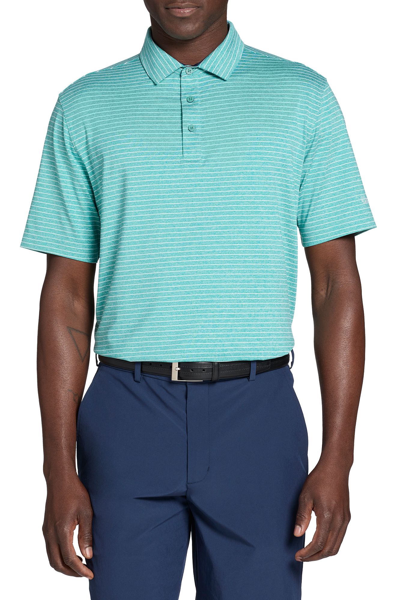 Walter Hagen Men's Performance 11 Classic Stripe Polo