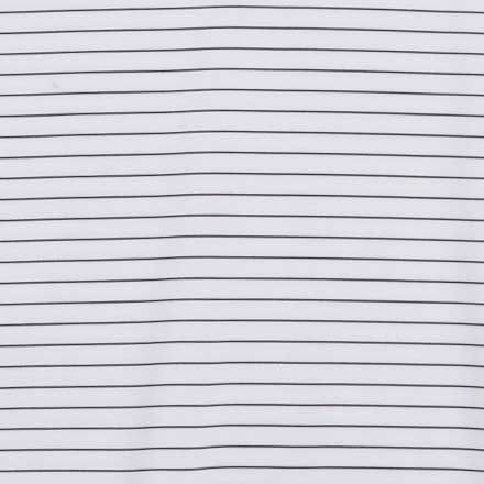 New White/Black Stripe