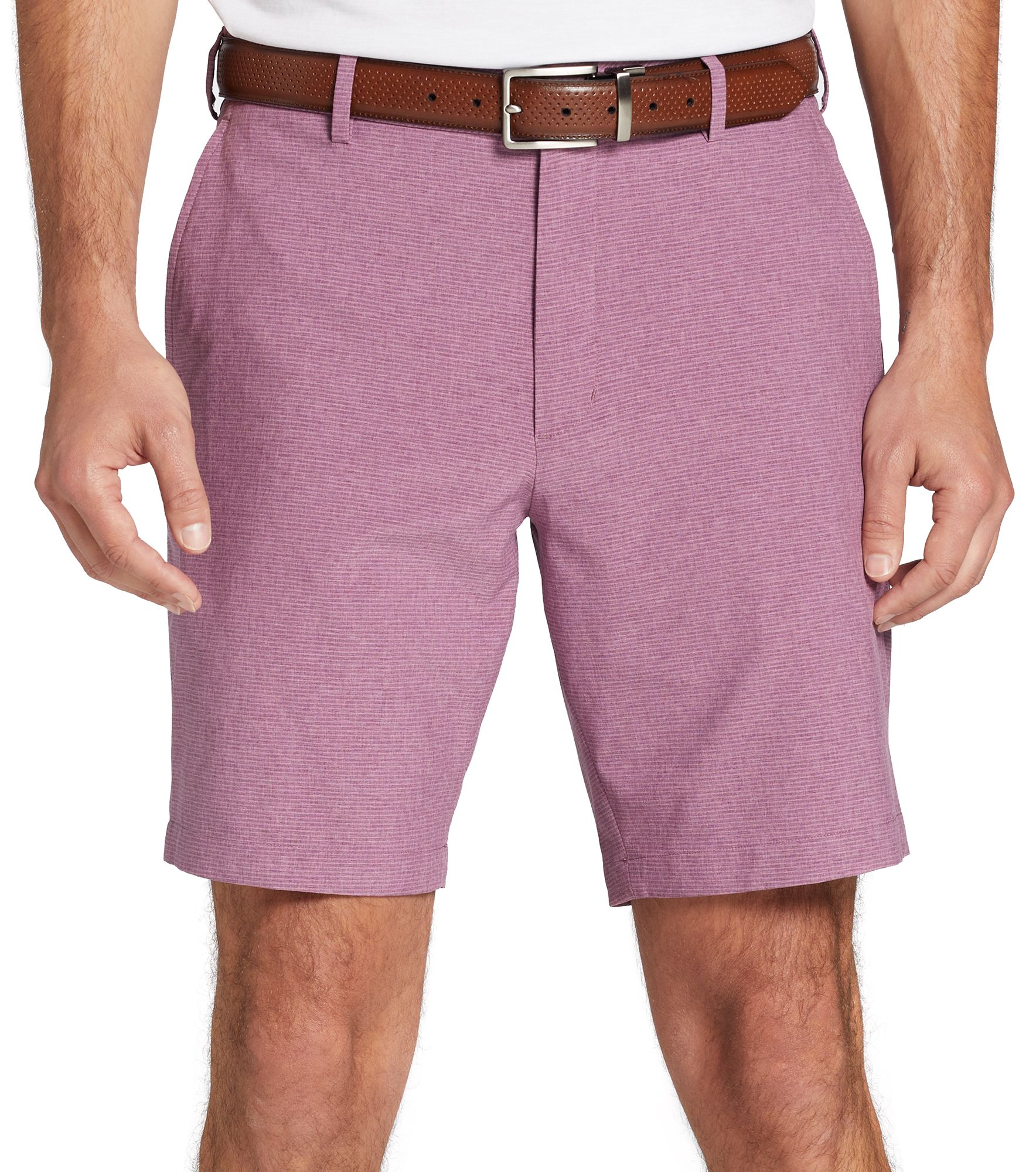 Walter Hagen Men's Performance 11 Micro Lines Golf Shorts