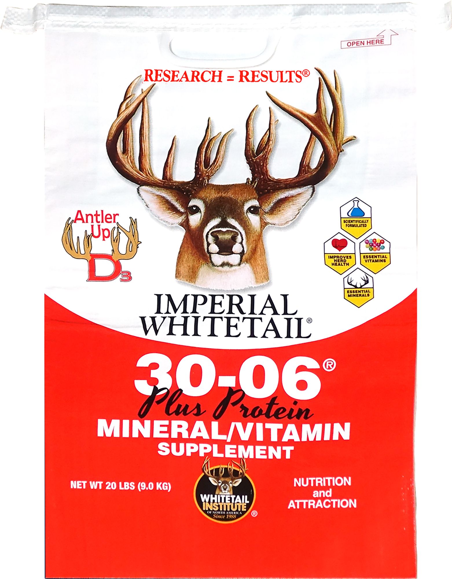 Whitetail Institute 30-06 Mineral/Vitamin Plus Protein Supplement – 20 lb. | Black Friday Deal