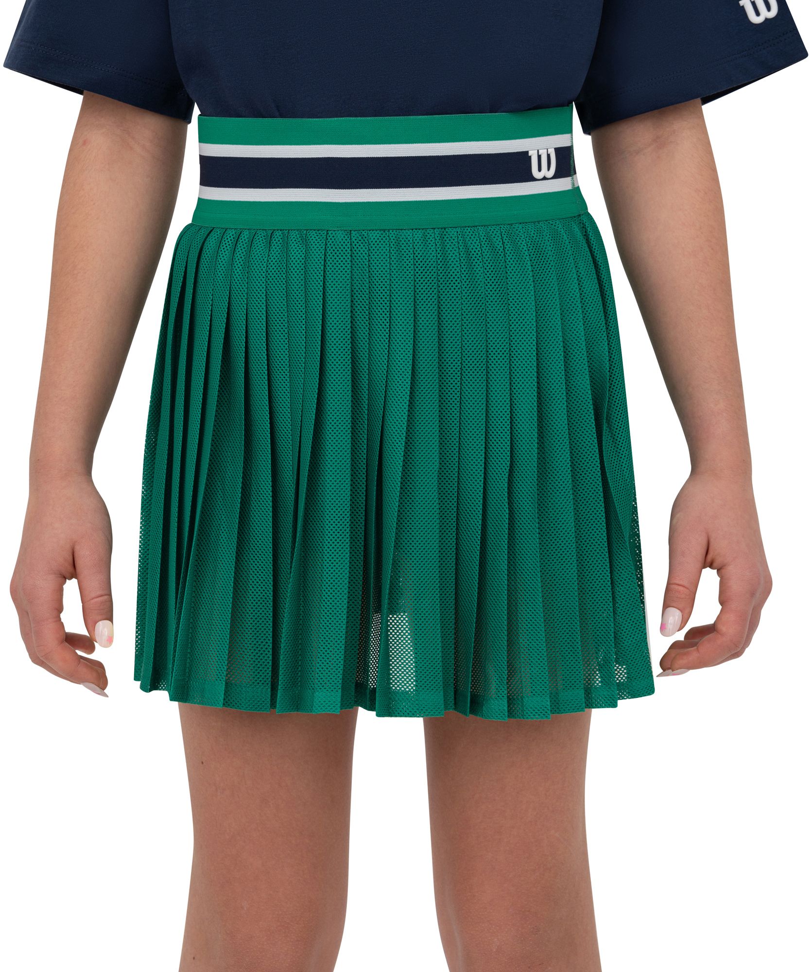 Wilson Girls' Mesh Pleated Skort