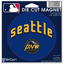 WinCraft Seattle Mariners 2023 City Connect Die-Cut Magnet