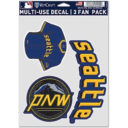 Wincraft Seattle Mariners 2023 City Connect 3-Pack Decal
