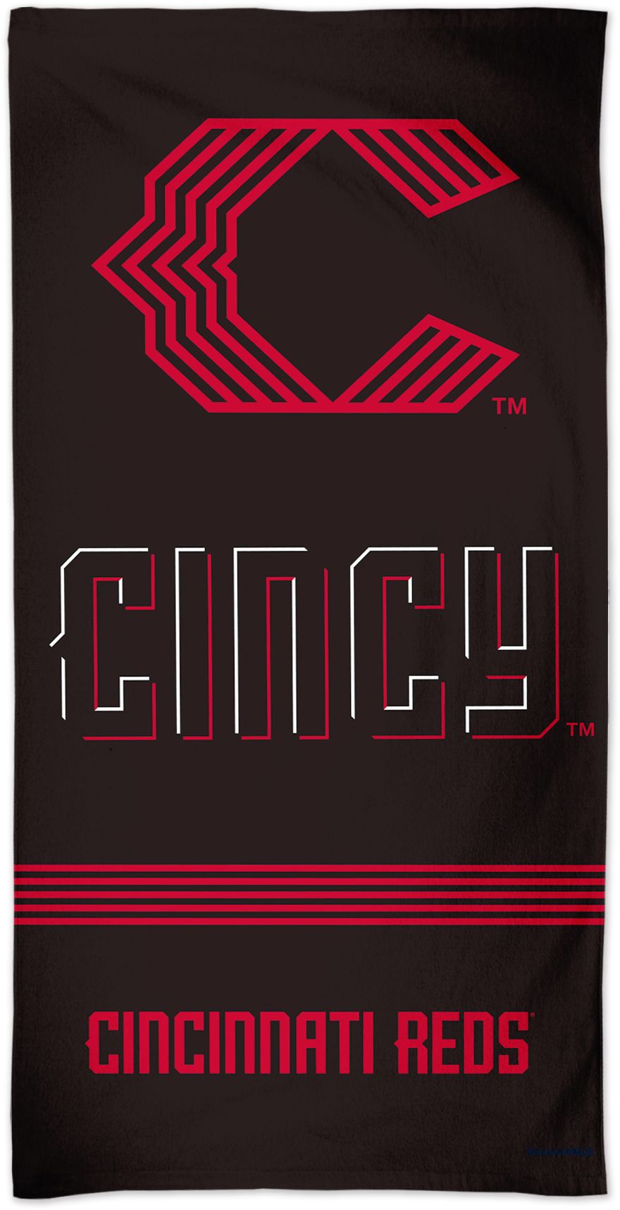 WinCraft Cincinnati Reds 2023 City Connect Beach Towel