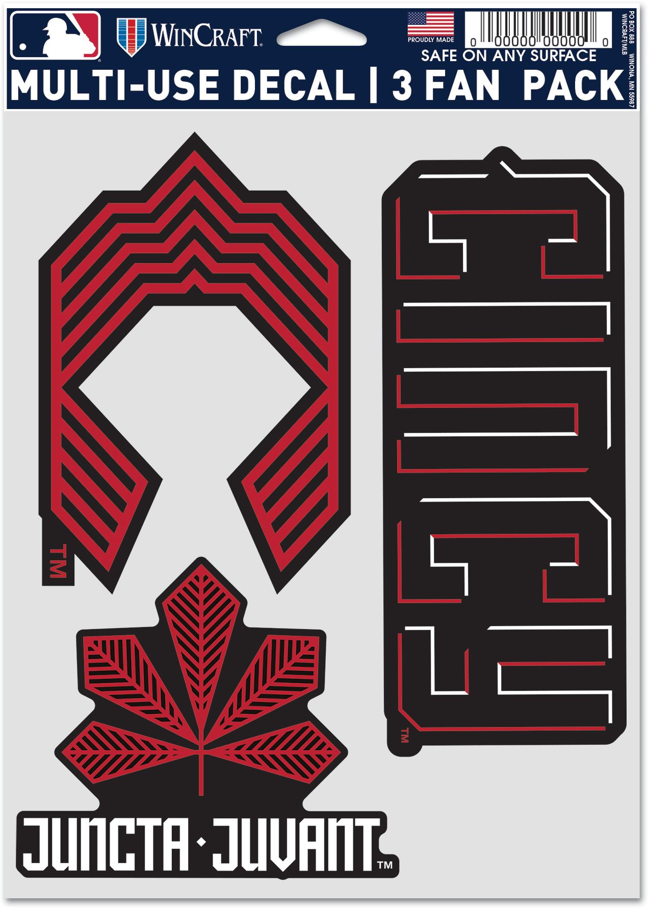 WinCraft Cincinnati Reds City Connect 3-Pack Decal