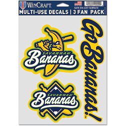 Wincraft Savannah Bananas 3-Pack Decal