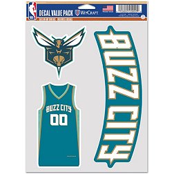 WinCraft 2023-24 City Edition Charlotte Hornets 3pack Decal Stickers