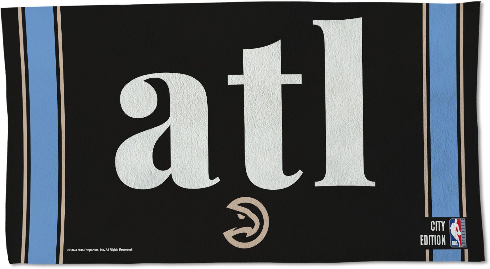 WinCraft 2023-24 City Edition Atlanta Hawks Locker Room Towel