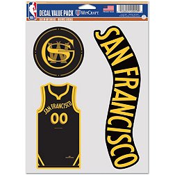 WinCraft 2023-24 City Edition Golden State Warriors 3pack Decal Stickers