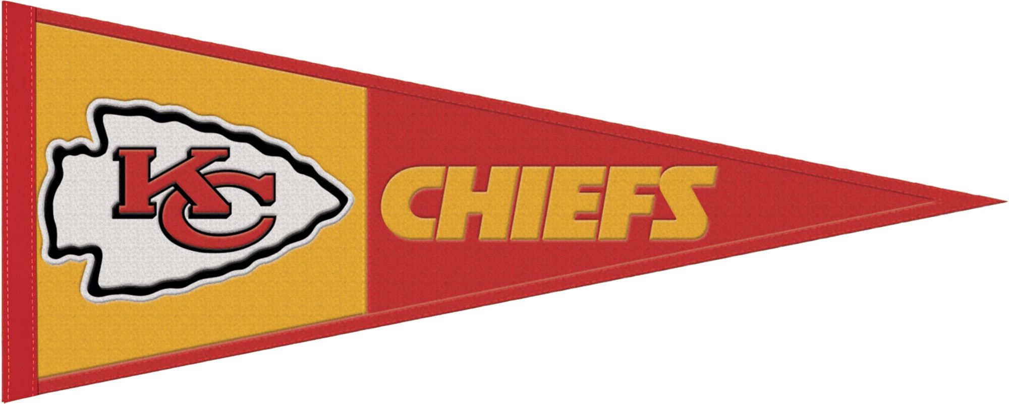 WinCraft Kansas City Chiefs Logo 13'' x 32'' Wool Pennant