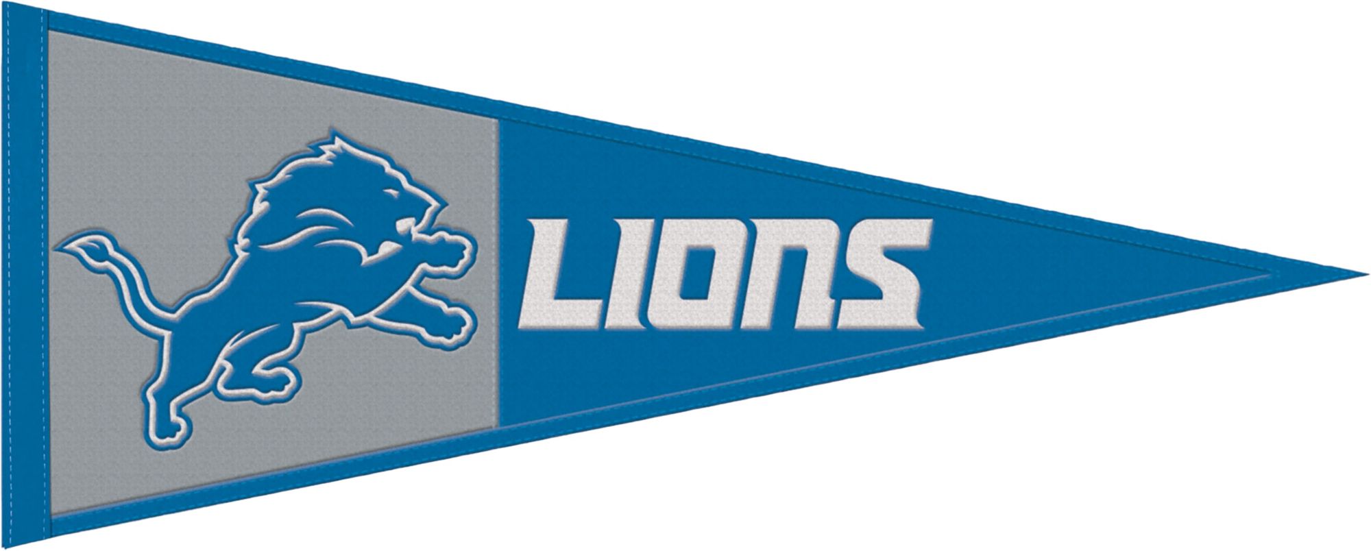 WinCraft Detroit Lions Logo 13'' x 32'' Wool Pennant