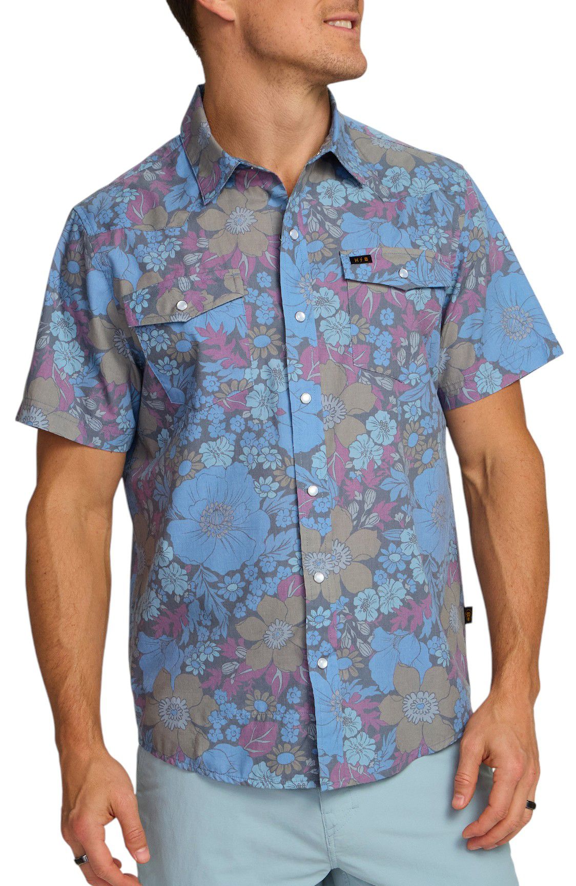 Howler Brothers Men's H Bar B SnapShirt