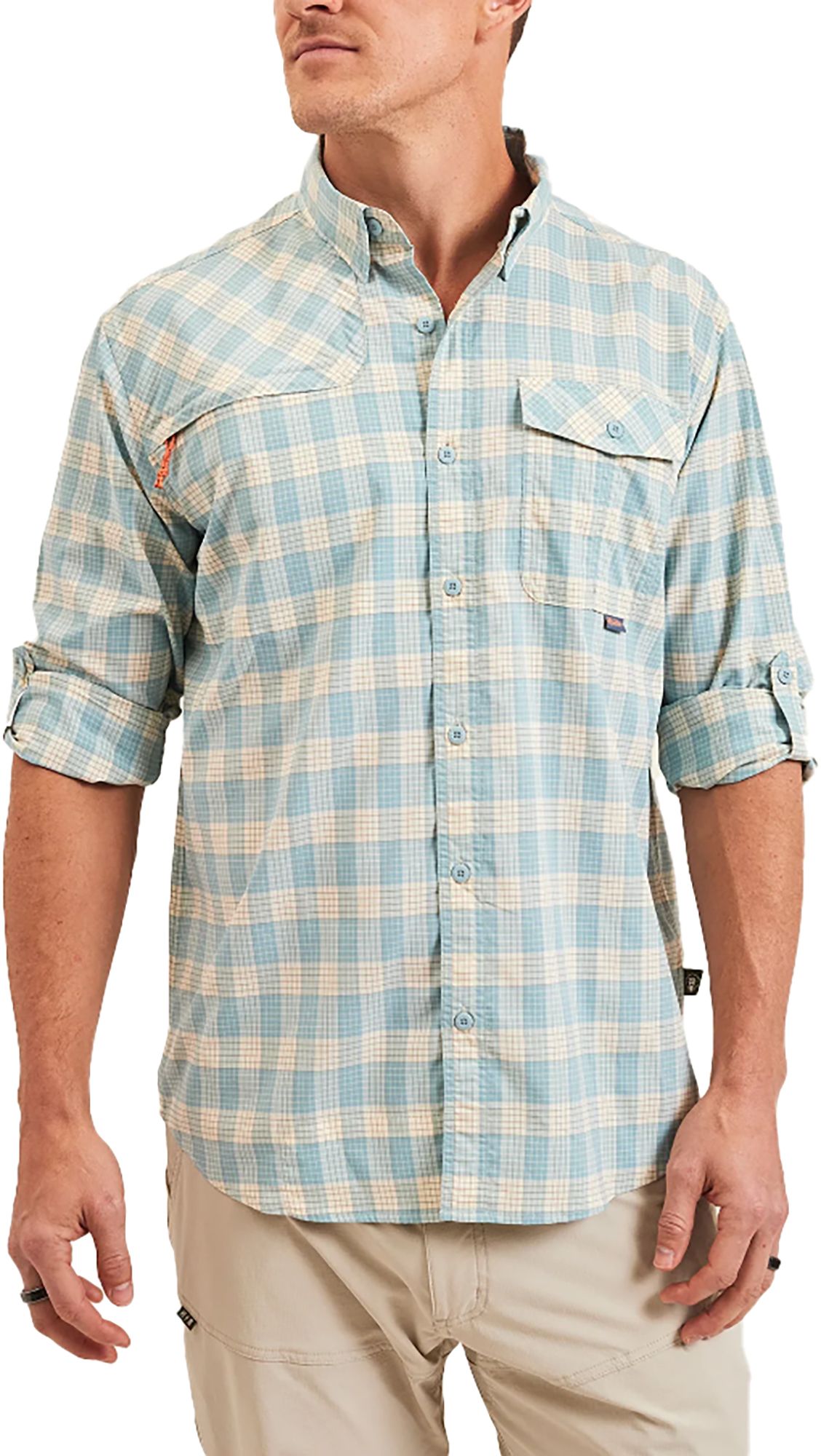 Landon Plaid/Summer Sky