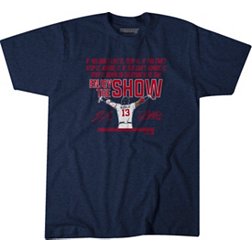 BreakingT Adult Atlanta Braves Ronald Acuña Jr. 'Show' Graphic T-Shirt