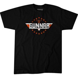 BreakingT Baltimore Orioles Gunnar Henderson 'Topgun' Black Graphic T-Shirt