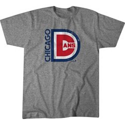 BreakingT Men's Chicago Cubs Dansby Swanson Gray Graphic T-Shirt