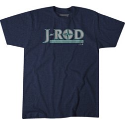 BreakingT Men's Seattle Mariners Julio Rodríguez Text Graphic T-Shirt