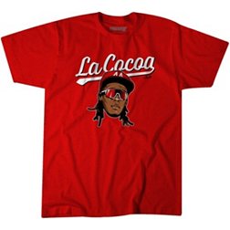 BreakingT Men's Cincinnati Reds Elly De La Cruz 'Cocoa' Graphic T-Shirt