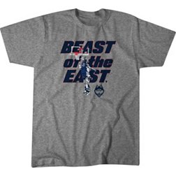 BreakingT UConn Huskies Adama Sanogo Grey Beast of the East Basketball T-Shirt