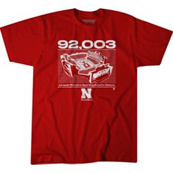 BreakingT Men's Nebraska Cornhuskers Scarlet Jurkovec T-Shirt