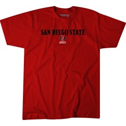 BreakingT San Diego State Aztecs Red Wordmark T-Shirt