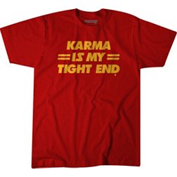 BreakingT Adult 'Karma Is My Tight End' T-Shirt