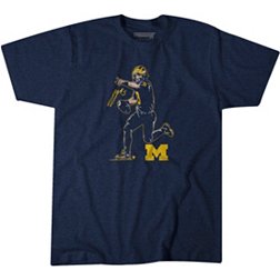 BreakingT Youth Michigan Wolverines Blue J.J. McCarthy Savage T-Shirt