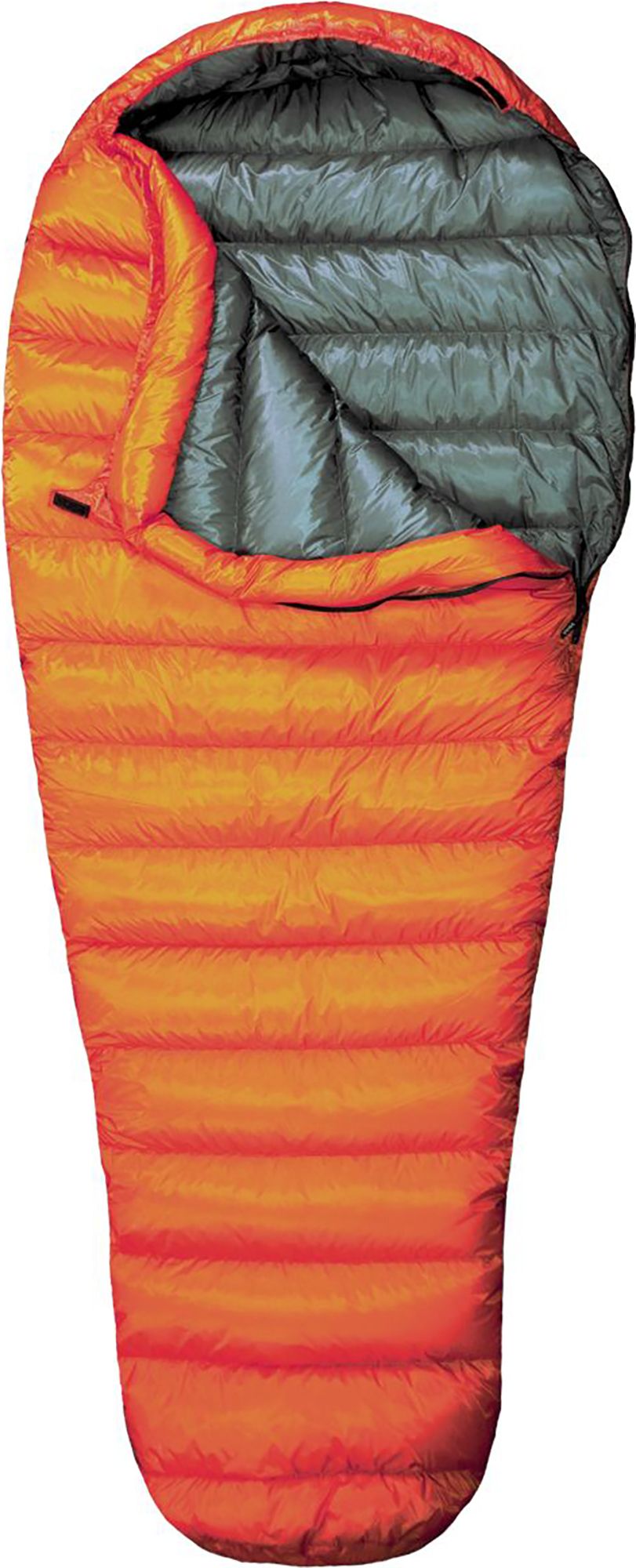 Photos - Suitcase / Backpack Cover Western Mountaineering Flylite Sleeping Bag, Men's, Regular, Orange/Grey 2
