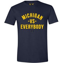 Michigan vs. Everybody Men's Michigan Wolverines Navy T-Shirt