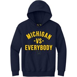 Michigan vs. Everybody Youth Michigan Wolverines Navy Pullover Hoodie