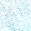 Teal Jungle Leaf Print