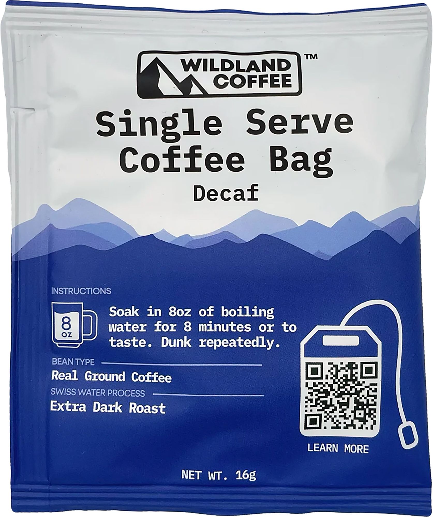 Wildland Coffee Single Serve Coffee Bag - Decaf