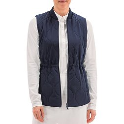 Foray Golf Women's Longline Quilted Golf Vest