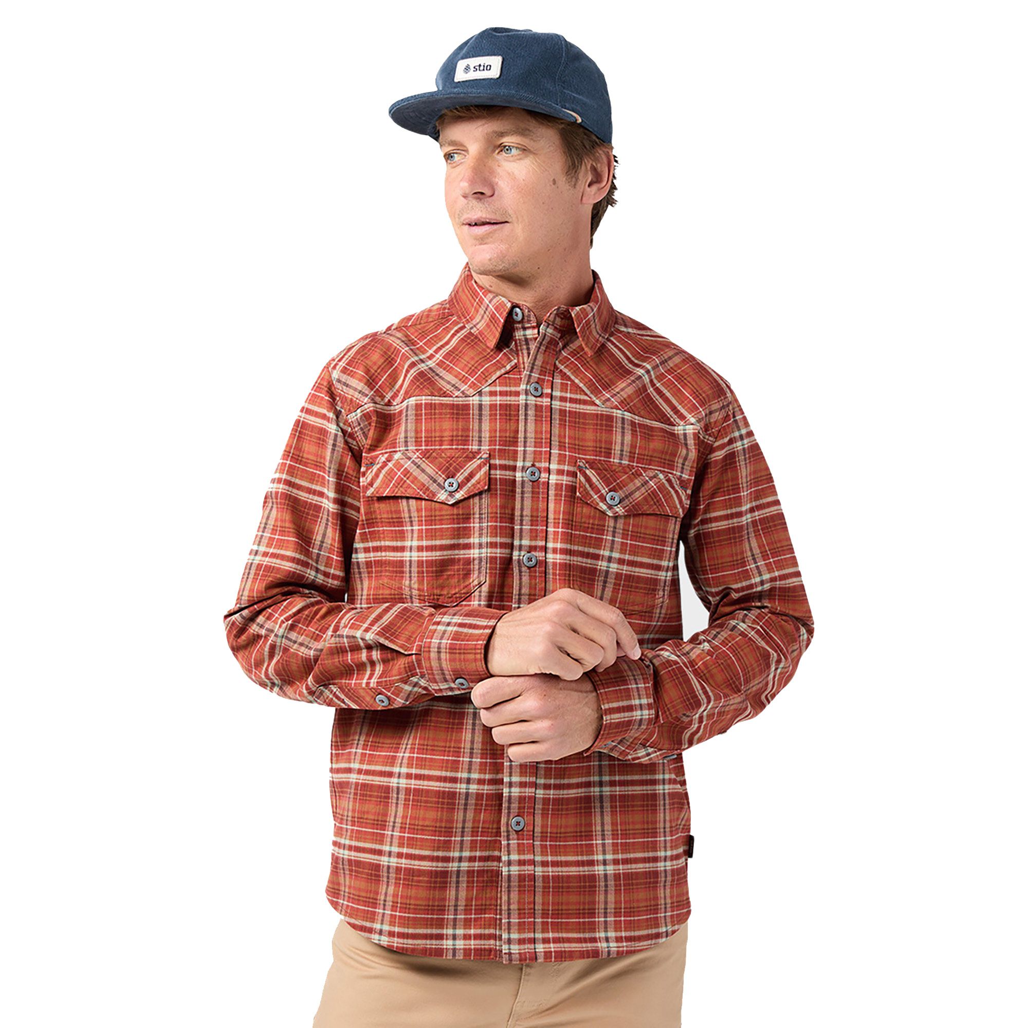 Fired Brick Plaid