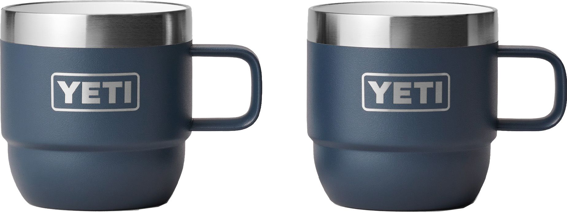 Photos - Other Accessories Yeti 6 oz. Rambler Stackable Espresso Cups, Navy 2 Blue 23YETU6ZYTSPRSSCPHYD 