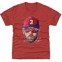 Bryce Harper Philadelphia Phillies Majestic MLB Authentic Name & Number  Pullover Hoodie - Red