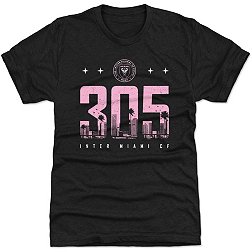 500 Level Inter Miami CF Area Code Black T-Shirt