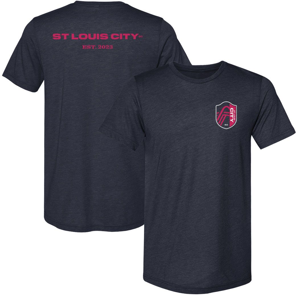 500 Level St. Louis City Pocket Navy T-Shirt
