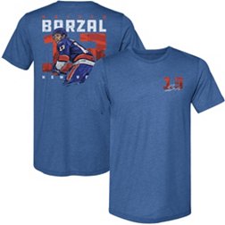 500 Level New York Islanders Mathew Barzal Signature Royal T-Shirt