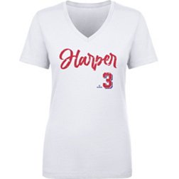 Women's Philadelphia Phillies Bryce Harper Majestic Gray Away Official Cool  Base Player Jersey