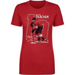 500 Level Women's Florida Panthers Matthew Tkachuk #19 Offset Red T-Shirt