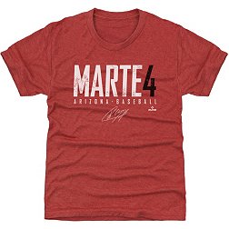 500 Level Youth Arizona Diamondbacks Ketel Marte #4 Red T-Shirt