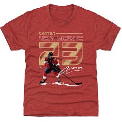 500 Level Florida Panthers Carter Verhaeghe #23 Number Red T-Shirt