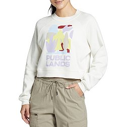 Public Lands Women's Logo Fleece Raglan Shirt
