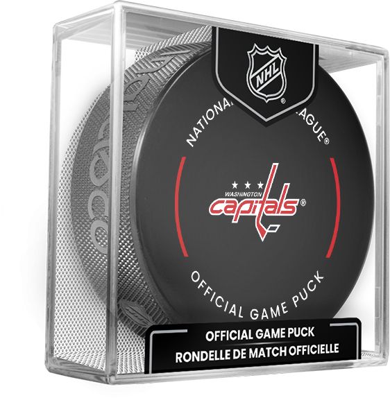 Inglasco Inc. Washington Capitals 2023-2024 Official Game Puck Display