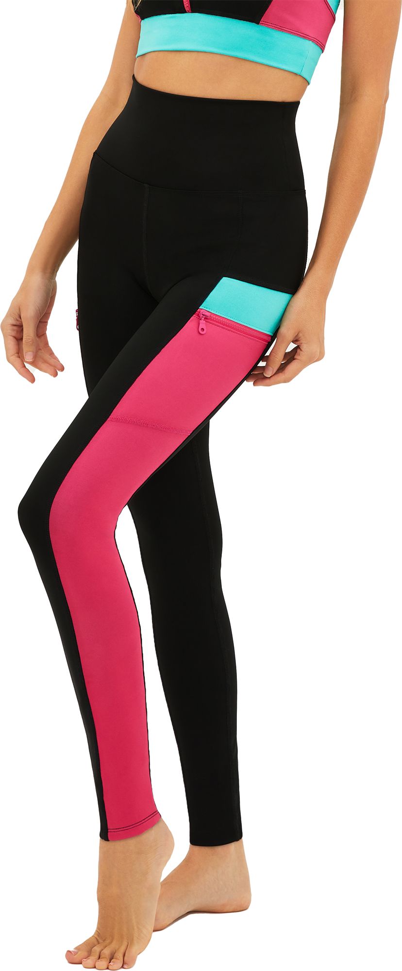 Beach Riot Women's Tammy Zip Leggings