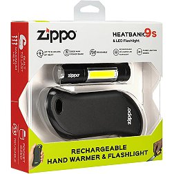 Zippo HeatBank 9s Rechargeable Hand Warmer and Flashlight Combo