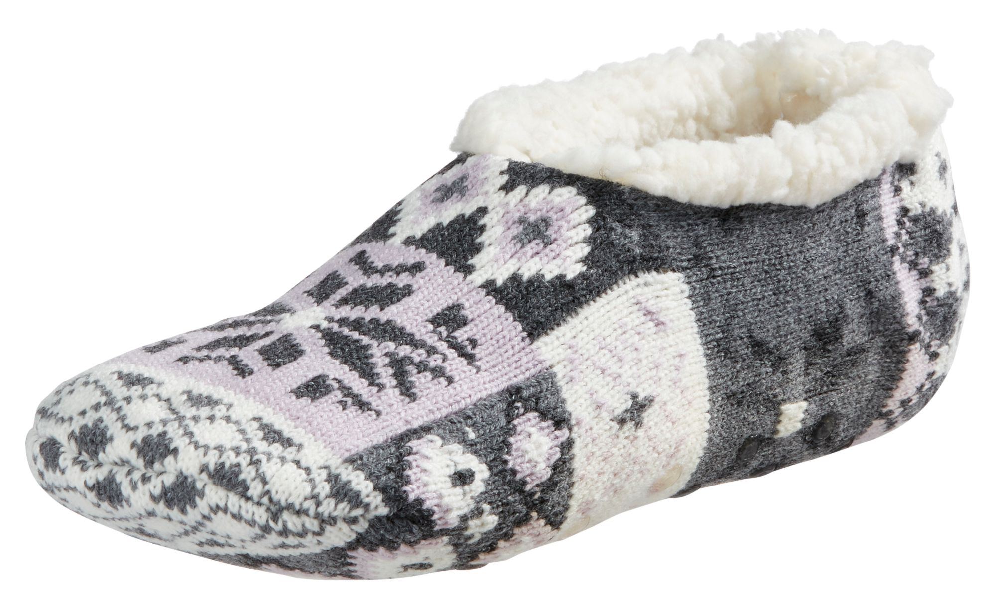 Northeast Outfitters Women's Nordic Quilt Slipper Socks