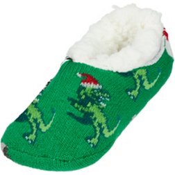 Northeast Outfitters Youth Cozy Cabin Holiday Santa Critters Slipper Socks